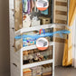 Baby’s Bedroom Closets Wardrobe Clothes Folding Bins Transparent Visual Cabinets Stable Load-bearing Clothes Organizer Rack