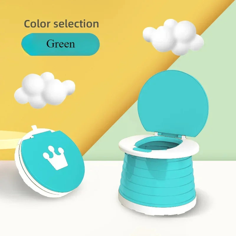 Portable Folding Travel Potty – Kids’ Toilet for Home & Outdoor Use