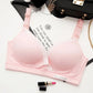 Maternity Lacating Nursing Bras without Underwire Soft Comfortable Gathering Anti Sagging Adjustable Buttons Soutien Allaitement