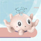 Spray Water Shower Baby Bath Toys Electric Whale Bath Ball with LED Light Music Bathtub Toy for Kids