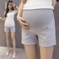 Summer Cotton Maternity Belly Short Pants Pregnant Women s Pregnancy  Trousers Adjustable  Clothes Korean Style