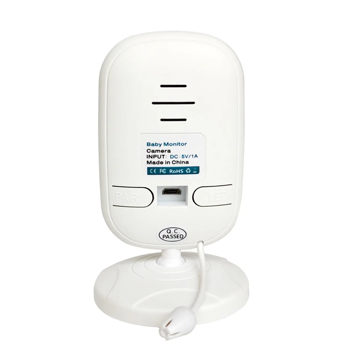 Wireless 3.5″ Baby Monitor IPS Screen 2-Way Talk