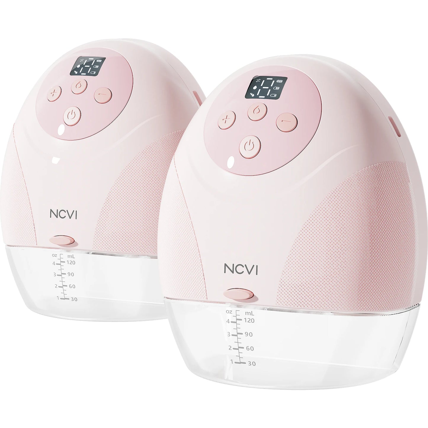 NCVI Wearable Breast Pump, Hands Free, Painless Ultra Quiet Rechargeable Battery