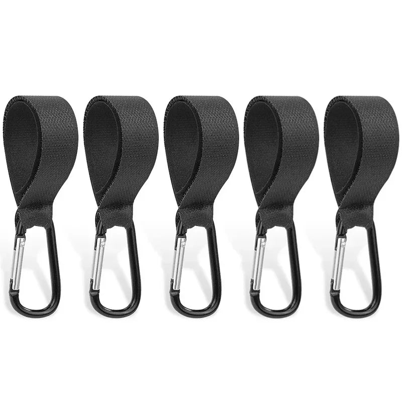 1–10PCS Multifunctional Baby Stroller Hooks – Organizer Clips