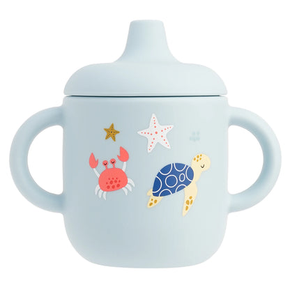 Baby Travel Cup – Dishwasher Safe Silicone Feeding Cup