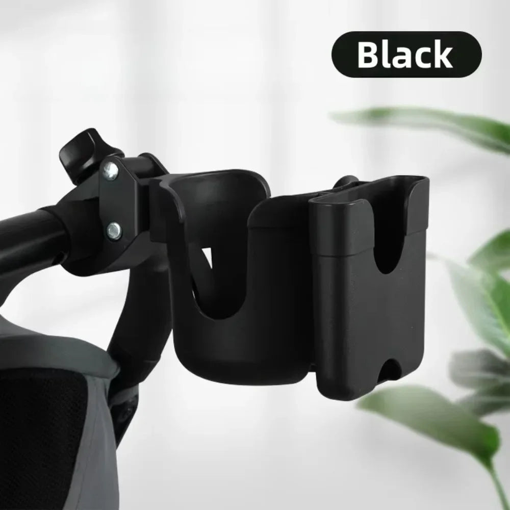 new models Baby Stroller Water Cup Holder Baby Pram 360° Rotate Milk Bottle Rack Multi-function Anti-Slip Mobile Phone Holder
