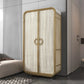 Modern Minimalist Wardrobe Organizer Storage Cube for Bedroom, Baby, and Home Furniture - Armable Metal Design