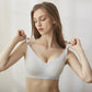 Ultra Thin Laser Cutting Ladies Feeding Bra Seamless Removable Padded Breastfeeding Bras Plus Size Push Up Maternity Support Bra