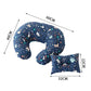 U-Shaped Baby Nursing & Feeding Cushion Waist Support for Breastfeeding Breathable Fabric Ergonomic Shape Nursing Cushion