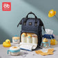 Diaper Backpack – Large Waterproof Mommy Bag with USB