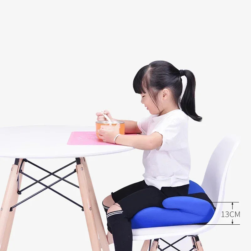 Children's Car Booster Mat Safe Seat Sturdy Children Baby Increased Seat Pad Non-slip Booster Seat Fit 6-12 Year Car Accessory