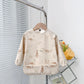 2025New Solid Color Painting Smock Baby's Soft Waterproof Long Sleeve Art Smock Feeding Bib Apron for Kids Accessories