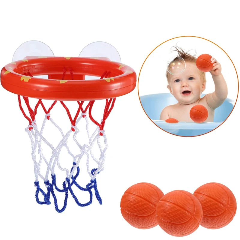 Bath Bathtub Toys for Toddlers Duck Rotatable Waterwheel Bathroom Strong Suckers Water Scoop Fun Bath Toys Kids Gifts