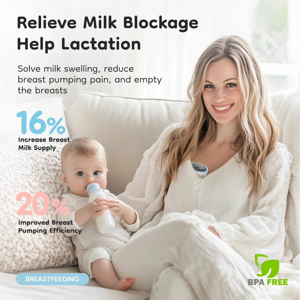 Dr.isla Electric Breast Pumps Portable Hands Free Wearable Breast Pump