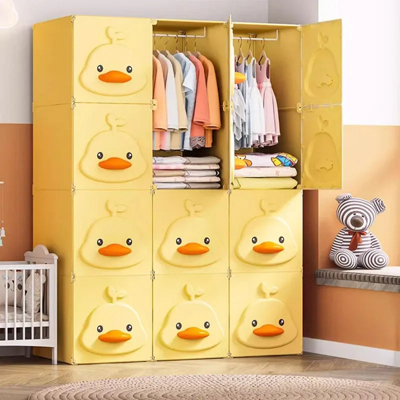 Kids Cube Closet Jewelry Fabric Placard Plastic Partitions Cupboard Walk In Wardrobe Cabinet Guarda Roupa Furniture For Room