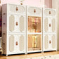 Children's Wardrobe Bedroom Closet Cabinet Baby Storage Box Toy Clothes Organizer Locker Folding Sorting Partition Wardrobe