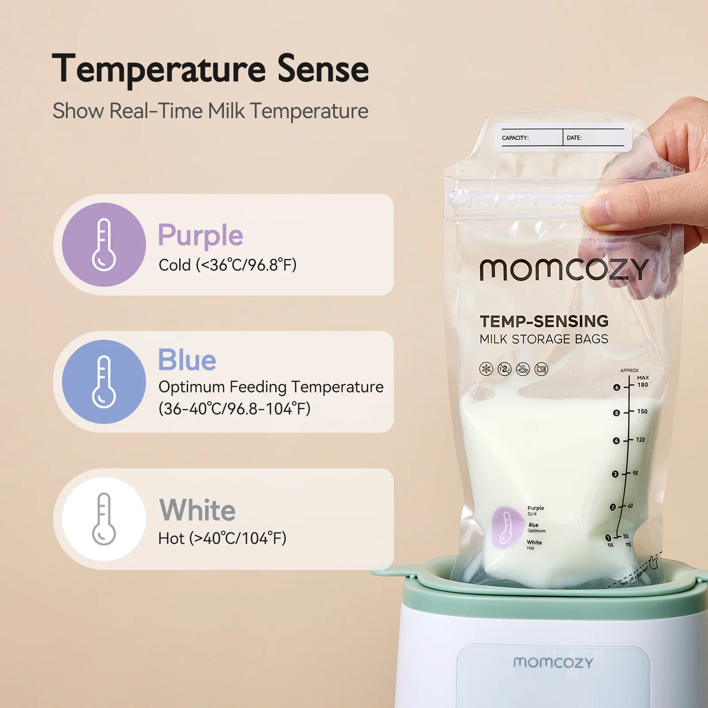 Momcozy Disposable Breastmilk Storing Bags