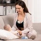 NCVI Hands Free Wearable Breast Pump, Combined with Strong Motor and Wearable Cups