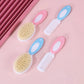 2pcs/Set Baby Hair Brush and Comb Set for Cradle Cap Treatment | Soft Bristle Baby Brush, Baby Comb, Massage Baby Care Set
