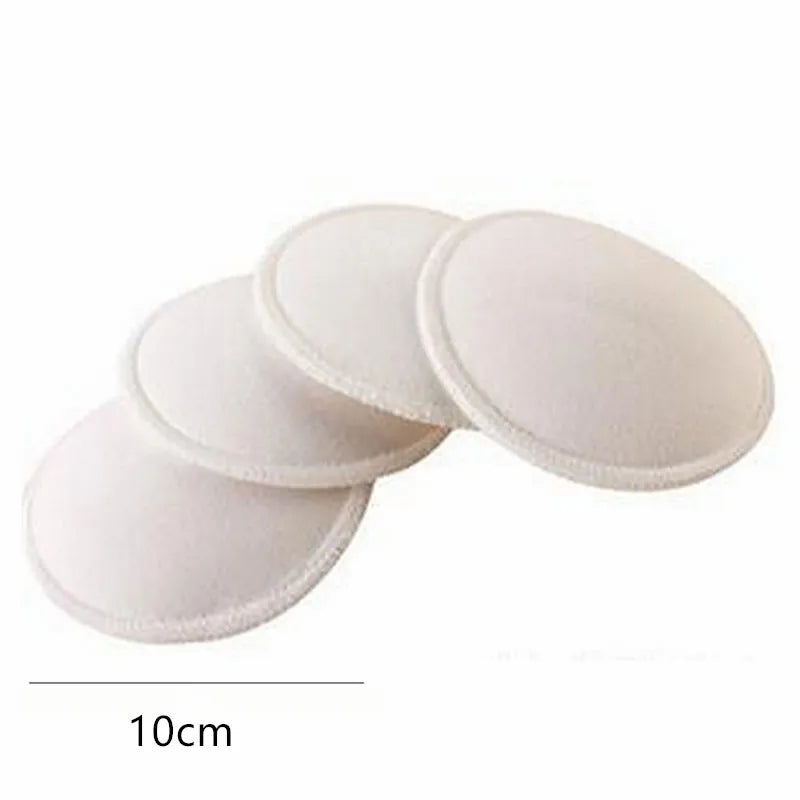 4 Pcs Skin-friendly Breast Pads Anti-overflow Nursing Pad Breastfeeding Absorbency Mom Prenatal Postnatal Supplies