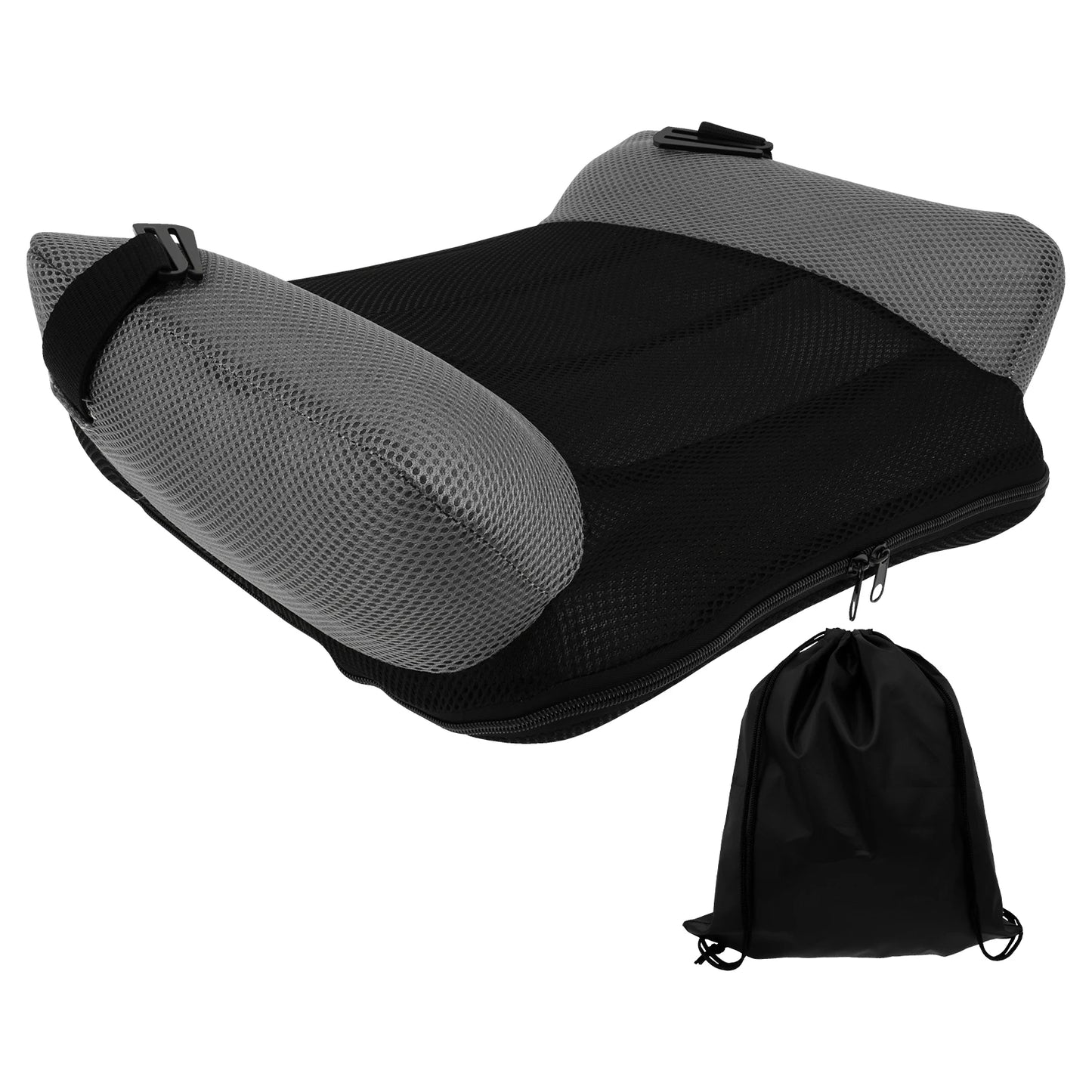 Inflatable Booster Car Seat PVC Inflatable Seat Cushion Portable Travel Seat Cushion With Storage Bag Narrow Backless Kid Seat