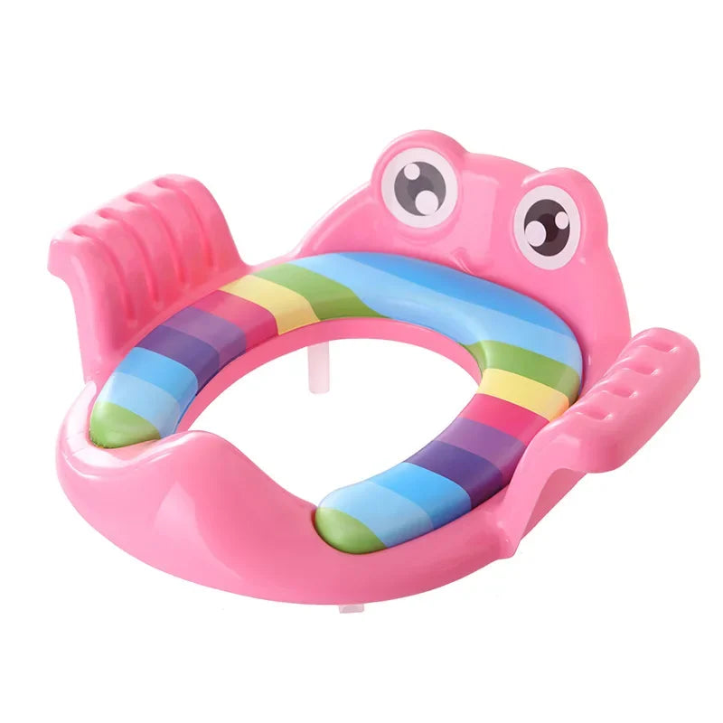 Baby Potty Training Seat – Adjustable Toilet Chair with Step Stool & Cute Design