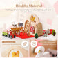 Dinosaur Train Set for Kids Toy Train Set Tracks for Toddlers  Portable Montessori Education Toys Track Set 19PCS Newbaby's Gift