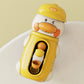 Bath Bathtub Toys for Toddlers Duck Rotatable Waterwheel Bathroom Strong Suckers Water Scoop Fun Bath Toys Kids Gifts