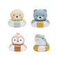 9pcs Floating Light Up Animal Bath Toy Safe PVC Material For Children 3-5 Years Old Perfect For Pools 195F