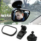 2 In 1 Kids Monitor Baby Rear View Mirror In-Car Baby Observation Mirror Car Rear Seat Child Safety Mirror Easy Installation