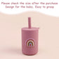 Toddler Feeding Bottle – Silicone Straw Cup for Kids
