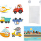 Children’s Bath Play – Foam EVA Floating Cars & Boat Toys