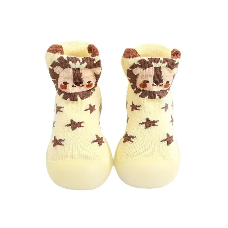 Baby Walking Shoes Soft Bottom Indoor Floor Shoes Anti-Slip Boys And Girls Six to Twelve Months Old Toddler Shoes Comfortable
