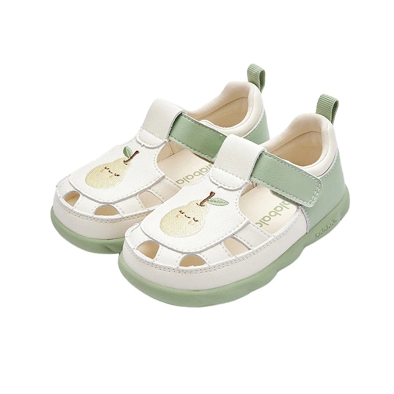 Balabala Baby Sandals Summer 2024 Cute Breathable Soft Sole Shoes for Toddlers Daily Casual Wear