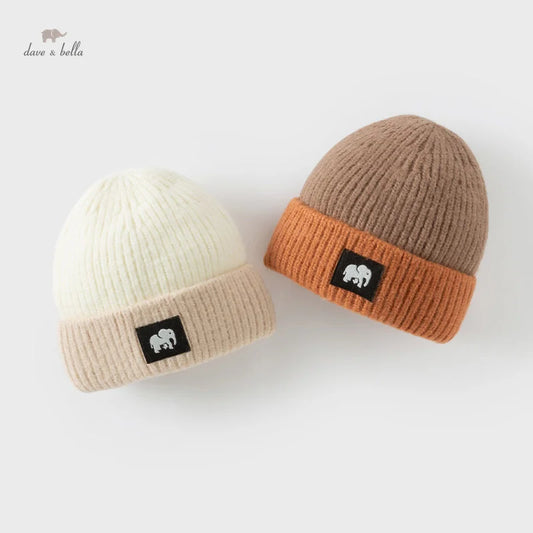 Dave Bella Cozy Knit Winter Hat for Kids