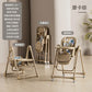 Multifunctional Baby High Chair Fodable Baby Swinging Rocking Eating Chair