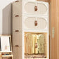 Children's Wardrobe Bedroom Closet Cabinet Baby Storage Box Toy Clothes Organizer Locker Folding Sorting Partition Wardrobe