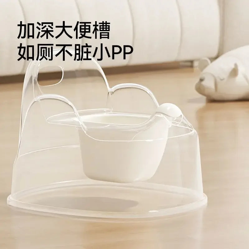 Kids Potty Training Seat – Portable Toilet with Cushion Cover