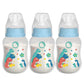 3PCS Baby Bottle 150/240ML Baby Bottle Wide Mouth Newborn Baby Bottle Baby Milk Bottle Newborn Pattern Baby Cup BPA Free