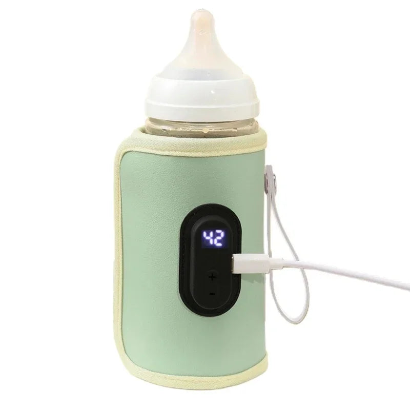 Portable Baby Milk Bottle Insulation Sleeve Stroller Cart Milk Bottle Warmer Bag  Infant Outdoor Travel Accessories