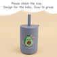 Toddler Feeding Bottle – Silicone Straw Cup for Kids