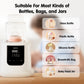 NCVI Baby Bottle Warmer, Milk  Fast Heating & Defrosting Food Heater and Steam Sterilizer with LCD Display,Timer