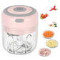 Small Size Usb Rechargeable Mini Galric Chopper Pepper Sauce Maker Small Food Processor Food Chopper