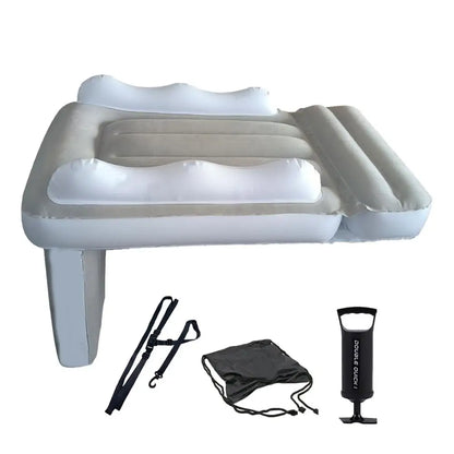 Portable Toddler Airplane Bed – Inflatable Travel Mattress & Seat Extender