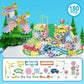 Electric Gears 3D Puzzle Model Building Kits Plastic Brick Blocks Educational Toys for Kids Children Gear Blocks Building Toys