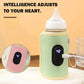 Baby Nursing Bottle Heater USB Charging Heating Sleeve Milk Warmer 20 Temperature Adjustable Insulated Breastmilk Heating Bag