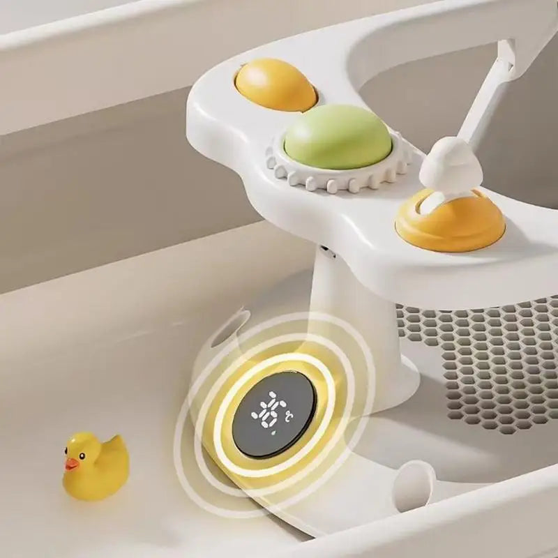 Bathing Chair for Babies Suction Cups Bathtub Chair Non Slip Portable Toddler Safety Bath Tub Chair Babies Shower Essential