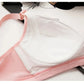 Maternity Lacating Nursing Bras without Underwire Soft Comfortable Gathering Anti Sagging Adjustable Buttons Soutien Allaitement