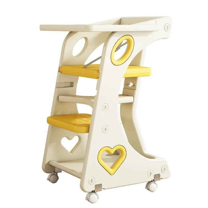 Baby Eating Chair Children Dining Chair Baby Highchair Adjustable Height Multi function Growing Chair Toddler Feeding Seat