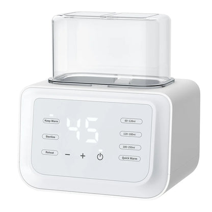 Multifunction Baby Bottle Warmer Sterilizer Fast Milk Bottle Warmers with Timer Accurate Temperature Control Newborn Accessories